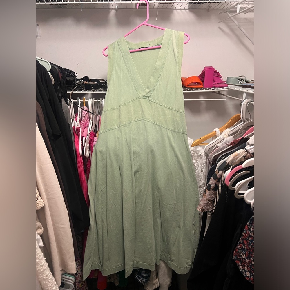 Zara Midi Cotton Dress